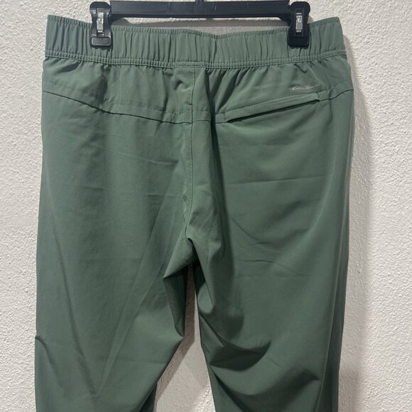 Eddie Bauer Ladies Traveler‎ Pant Medium Green High Rise Active Outdoor Trail - Picture 7 of 14